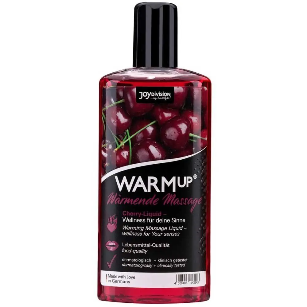 Joy Division Warmup Jel za podmazivanje s okusom trešnje 150 ml