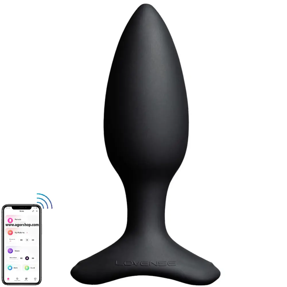 Lovense Hush 2 Small 38 mm telefon kontrolisani vibrirajući anal plug
