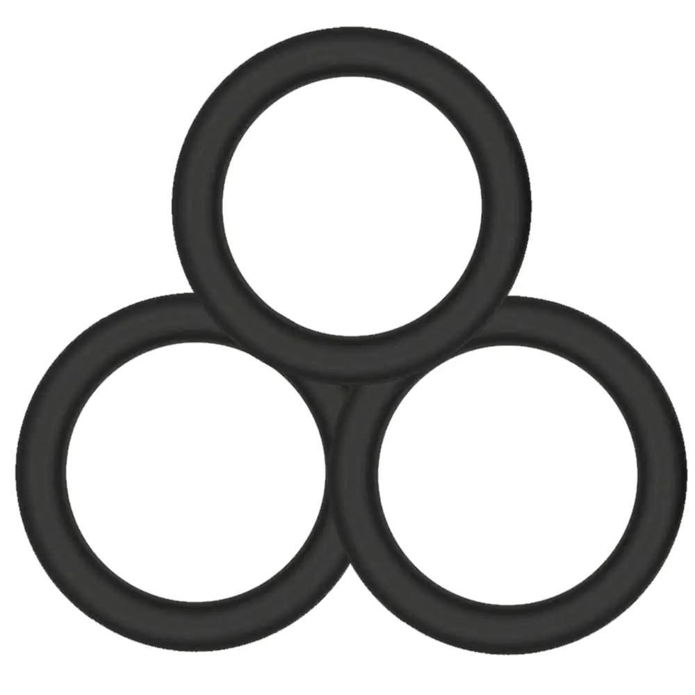 Lovetoy Power Plus Mekanički Mekši Silikonski Prsten Za Penis Set LV443001