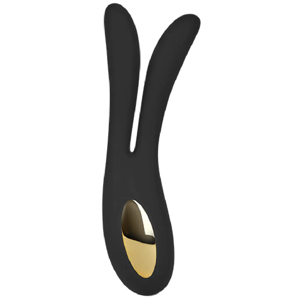 ToyJoy Luz Flare dvostruki stimulacioni vibrator - crna
