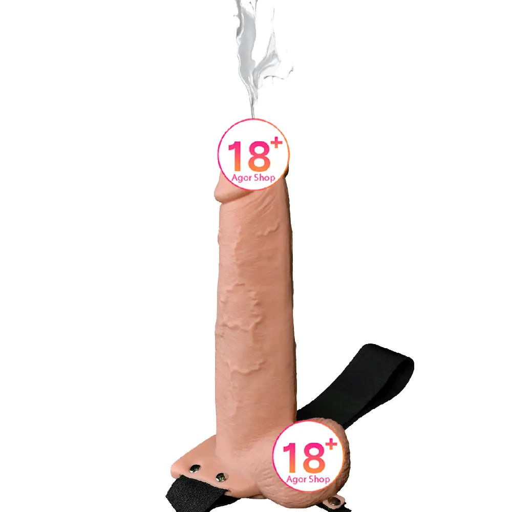 Pipedream Fetish Fantasy Series 9-inčni šuplji strap-on sa prskanjem
