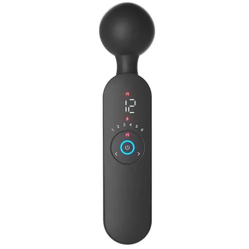 Agor Clitoral Fantasy Xares LED ekran zagrijavajući masažni štap vibrator