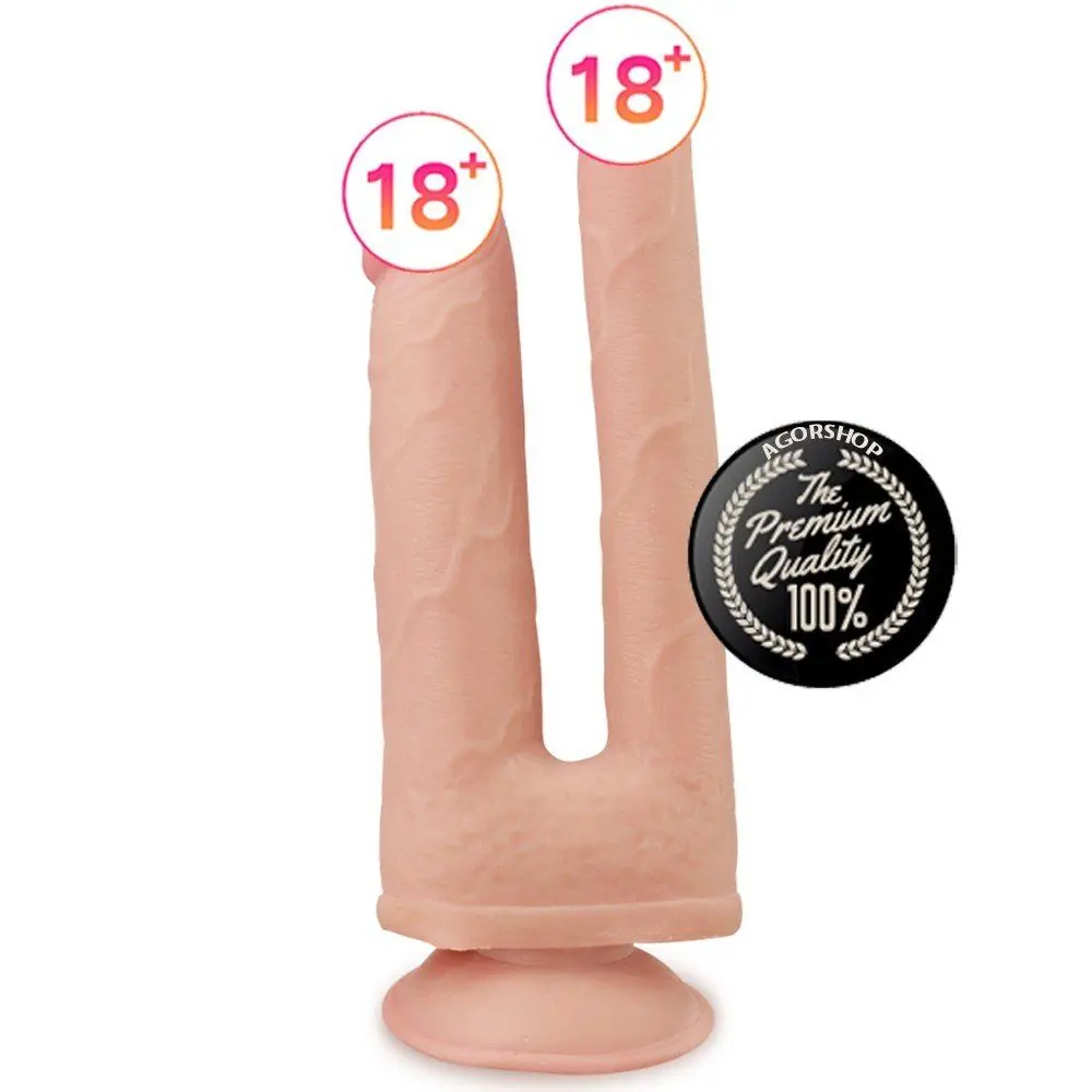Lovetoy Sliding Skin pokretna koža dvostrani realistički penis LV313001