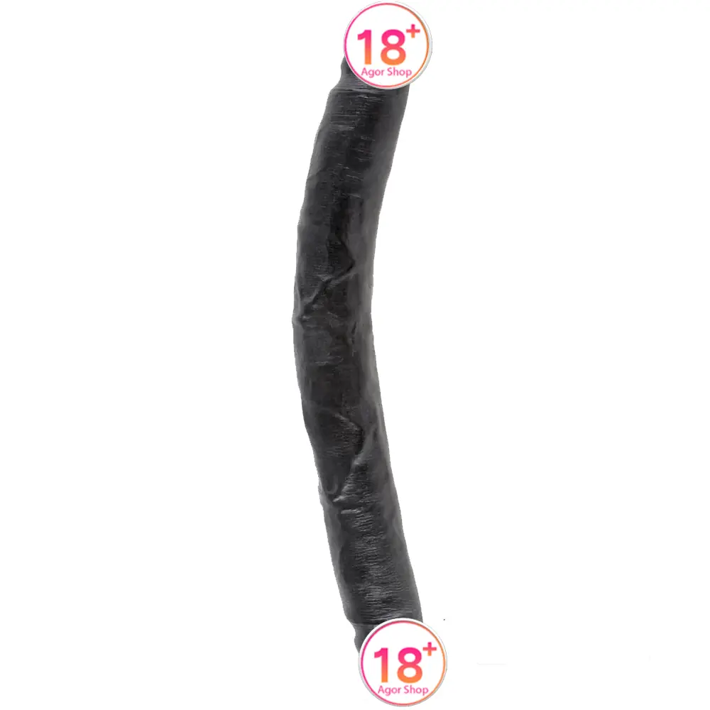 Pipedream King Cock 12" Slim Double Dildo Crni Dvostruki Penis