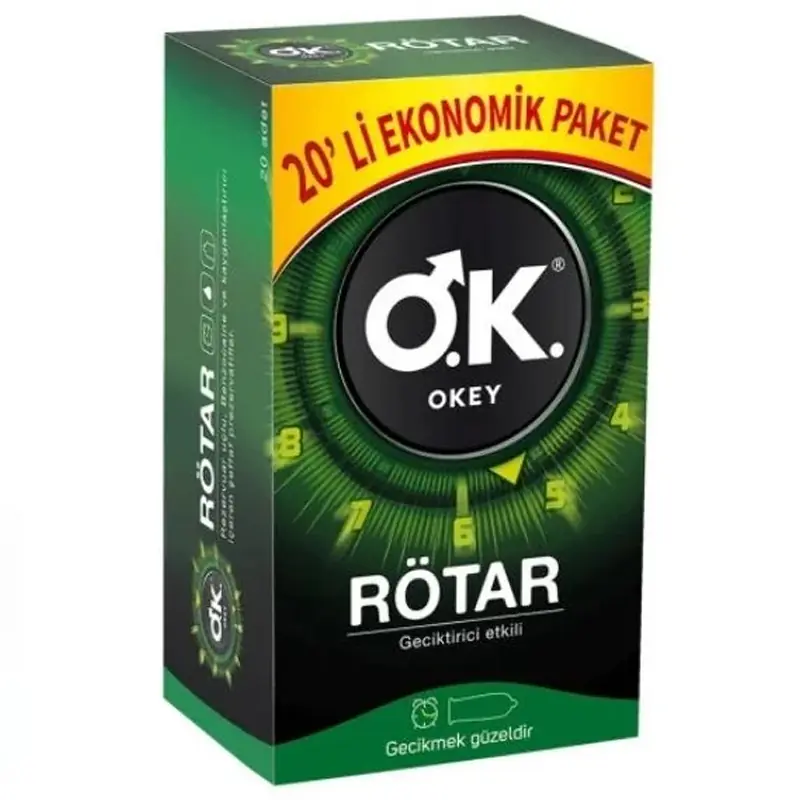 Okey Rotar 20-komadni ekonomski paket prezervativ