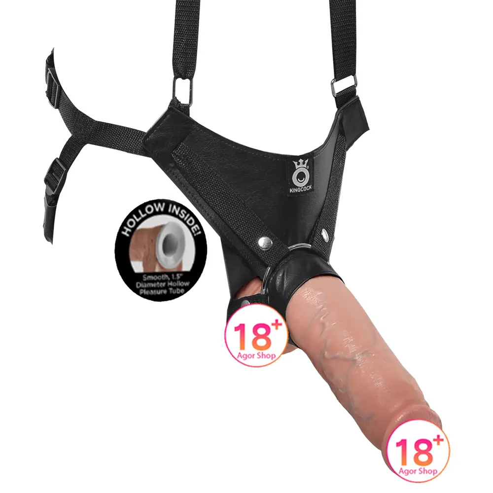 Pipedream King Cock 10-inč Hollow Strap-On Suspenzorski Sistem