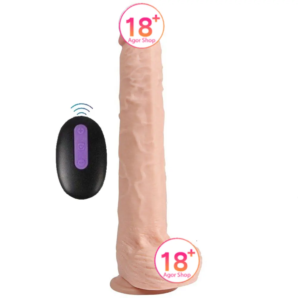 Shequ Vibrirajući Dildo Bart 29 cm