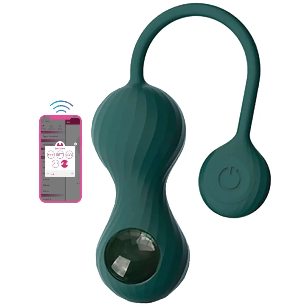 Magic Motion Crystal Duo pametni kegel vibrator sa setom težina