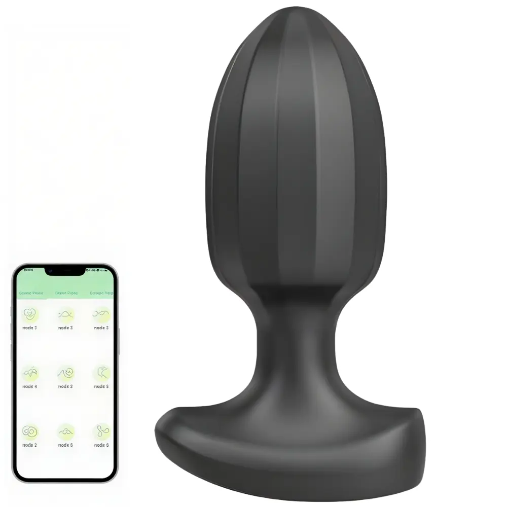 Agor Anal Fantasy Telefon Kontrolisani 9-Modni Vibrirajući Anal Vibrator