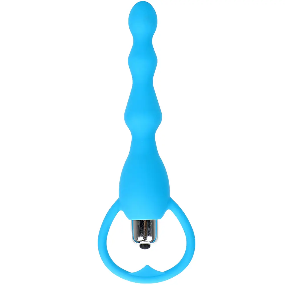 Agor Anal Fantasy Beaded Jednomodusni Anal Vibrator - Plava