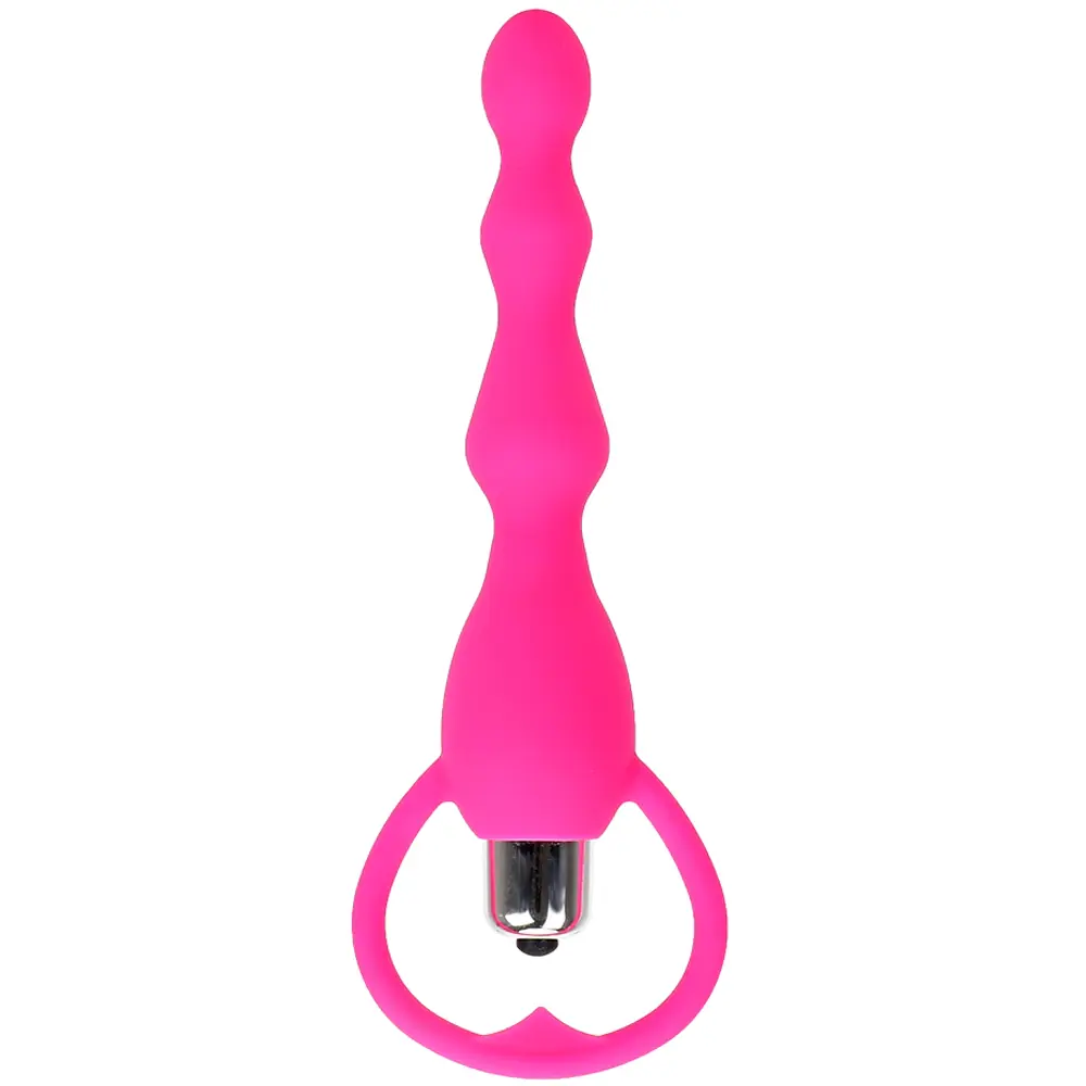 Agor Anal Fantasy Beaded Jedan Mod Bonbon Anal Vibrator – Roze