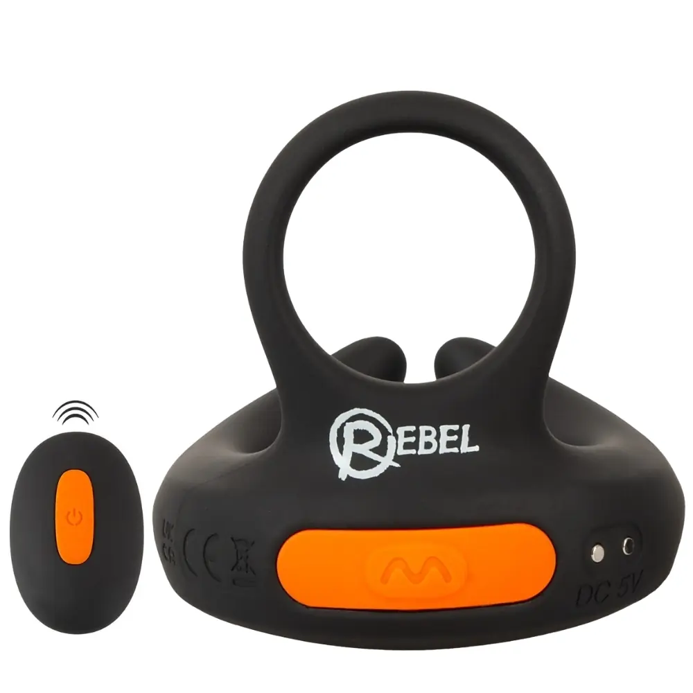 Rebel Men's Gear RC Stimulator skrotuma sa vibracijama – Vibrirajući prsten za penis