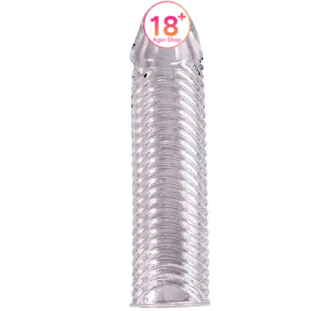 Shequ Dylan Penis Sleeve – prozirni TPE kover