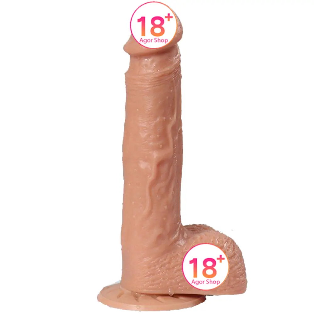 Shequ Hill Telescopski Dildo Sa Napred-Nazad Pokretom Realistični Penis SQ-T10007