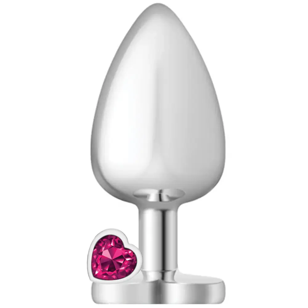 Agor Anal Fantasy My Heart Jewellery – mali metalni anal čep sa srcem