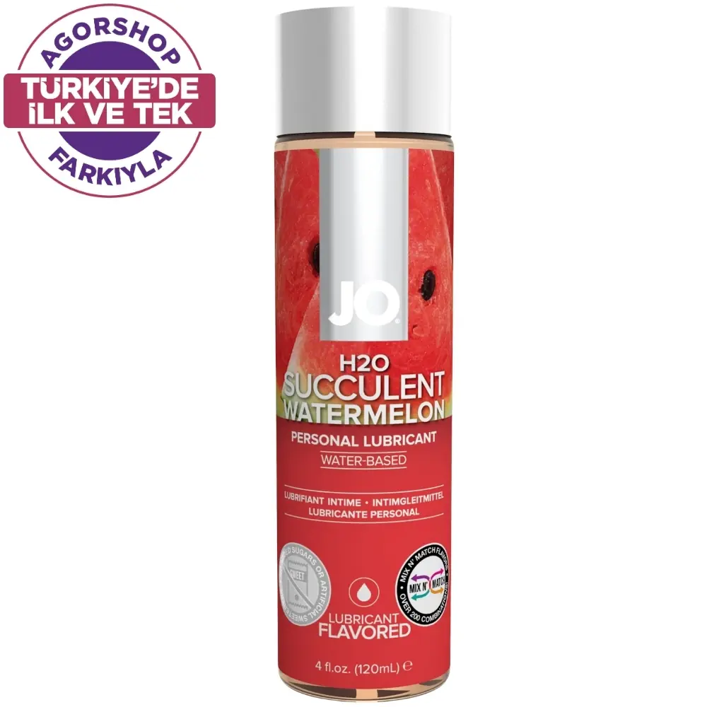 JO H2O Watermelon Flavored – vodena lubrikantna gel sa aromom lubenice 120 ml