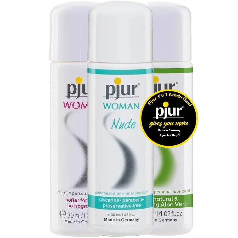 Pjur Woman Bundle Box 3x30ml lubrikantni gel
