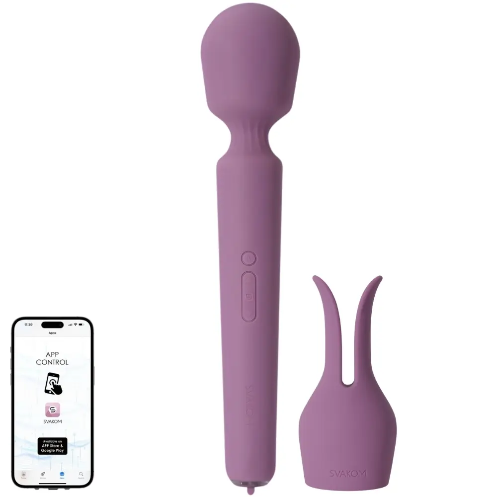 Svakom Emma Neo 2 Warming telefon kontrolisani masaž wand vibrator